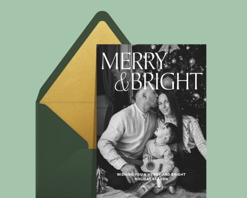 Holiday greeting cards